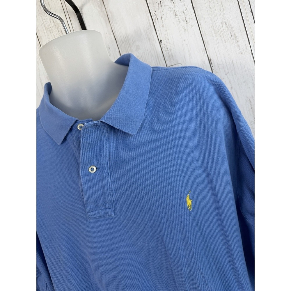 Men's Polo Ralph Lauren Shirt Blue Big & Tall Size 3XB
